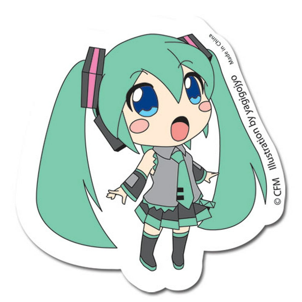 Sticker Vocaloid New Chibi Miku Gifts Toys Anime Licensed Toys