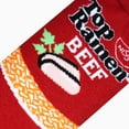 thumbnail image 4 of ODD SOX, Funny Crew Socks, Top Ramen Beef, Adult Large 8-12, 4 of 6