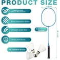 thumbnail image 2 of Badminton Set - 10 Rackets & 15 Shuttlecocks - for Adults & Teens - Lightweight Racquets for Backyard, Beach & Outdoor Games, 2 of 5