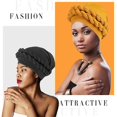thumbnail image 3 of Turbante africano hecho a mano para boda nigeriana, con nudo preatado, para mujer africana, 3 of 4