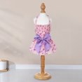 thumbnail image 5 of Pet Halter Dress - Comfortable Soft - Eye-catching Cotton - Flower Print - Pet Dog Bowknot Princess Dress - Pet Costume, 5 of 8