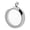 30mm, variant on Unique Stainless Steel Charm With Clear Window Unique Openable 20/25/30mm Silver Locket Pendant for Jewelry Making