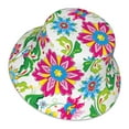 thumbnail image 3 of Naloa Vector Mexican Otomi Style Bright Reflective Double-Sided Bucket Hat, Sun Hat, Soft and Breathable for Gardening, Beaching, Camping, Hiking, Fishing, 3 of 9