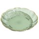 thumbnail image 1 of Plato de fruta transparente con borde dorado, apilable, para aperitivos, redondo e irrompible, para ensaladas, postres y cenas. Artículos para el comedor., 1 of 8