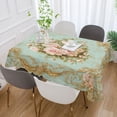 thumbnail image 5 of YAZAOO Square Tablecloth Floral Design Pattern Pattern Tableclothes, 5 of 9