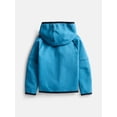 thumbnail image 2 of Athletic Works Boys' Double Knit Zip Front Jacket with Hood, Sizes 4-18 & Husky, 2 of 3