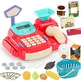 thumbnail image 1 of Cash Register Toy Light Sound Educational Market Play Toy Pretend Toy for Kids, 1 of 10