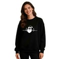 thumbnail image 2 of Christmas Sweatshirts Unisex Merry Christmas Couples Matching Outfits Long Sleeve Shirts Crewneck Pullover Winter Fleece Sweaters Xmas Funny Holiday Sweatshirt Gifts, 2 of 9