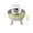 🔥 Multicolor_New#16610, variant on Stainless Steel Cat Food Bowl | No Slip Non Tip Pet Bowl | Double Layer Design for Cleanliness | Multi-Use for Food & Water | Large Capacity | Easy Clean | 14.2x9cm | 1 Pack