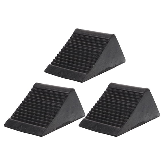 ELAYARD 3Pcs Anti Slip Wheel Chocks for Motorcycle Prevent Rolling in Garage
