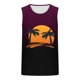 thumbnail image 3 of Camiseta sin mangas de cuello redondo para hombre, moda informal de verano, chaleco holgado, estampado deportivo, camiseta sin mangas de cuello redondo, blusa de poliéster para hombre, 3 of 3