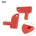 thumbnail image 5 of 2X Spare Key For Battery Isolator Switch Power Kill Cut Off Switch Car Van Boats Abs Plastic Accessories For Vehicles Fangkenuo, 5 of 9
