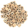 thumbnail image 4 of 100 piezas Bet Tiles Scrabble letras de repuesto para juegos de mesa, marco de boda y arte, 4 of 4