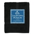 thumbnail image 3 of Dan River Black Bath Mat Classic Set 2 piece 21x34 in Soft Quick Drying Cotton Bathroom Rugs, 3 of 6