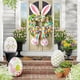 thumbnail image 5 of Decoraciones de Pascua, adornos de Pascua, regalos de Pascua, cubierta de puerta de Pascua, festival, fiesta, cortinas de puerta para interior y exterior, banderas de tela colgantes, cubierta de puert, 5 of 6