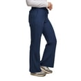 thumbnail image 3 of Green Town Scrubs for Women - Flare Leg Scrub Pant, 4 Pockets, Yoga Waistband, Stretch Fabric, Easy Care, 3 of 8