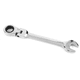 thumbnail image 1 of Llave de trinquete de cabeza móvil, llave de espejo de cabeza móvil rápida de doble propósito y doble cabezal, herramienta de reparación de automóviles, 1 of 1