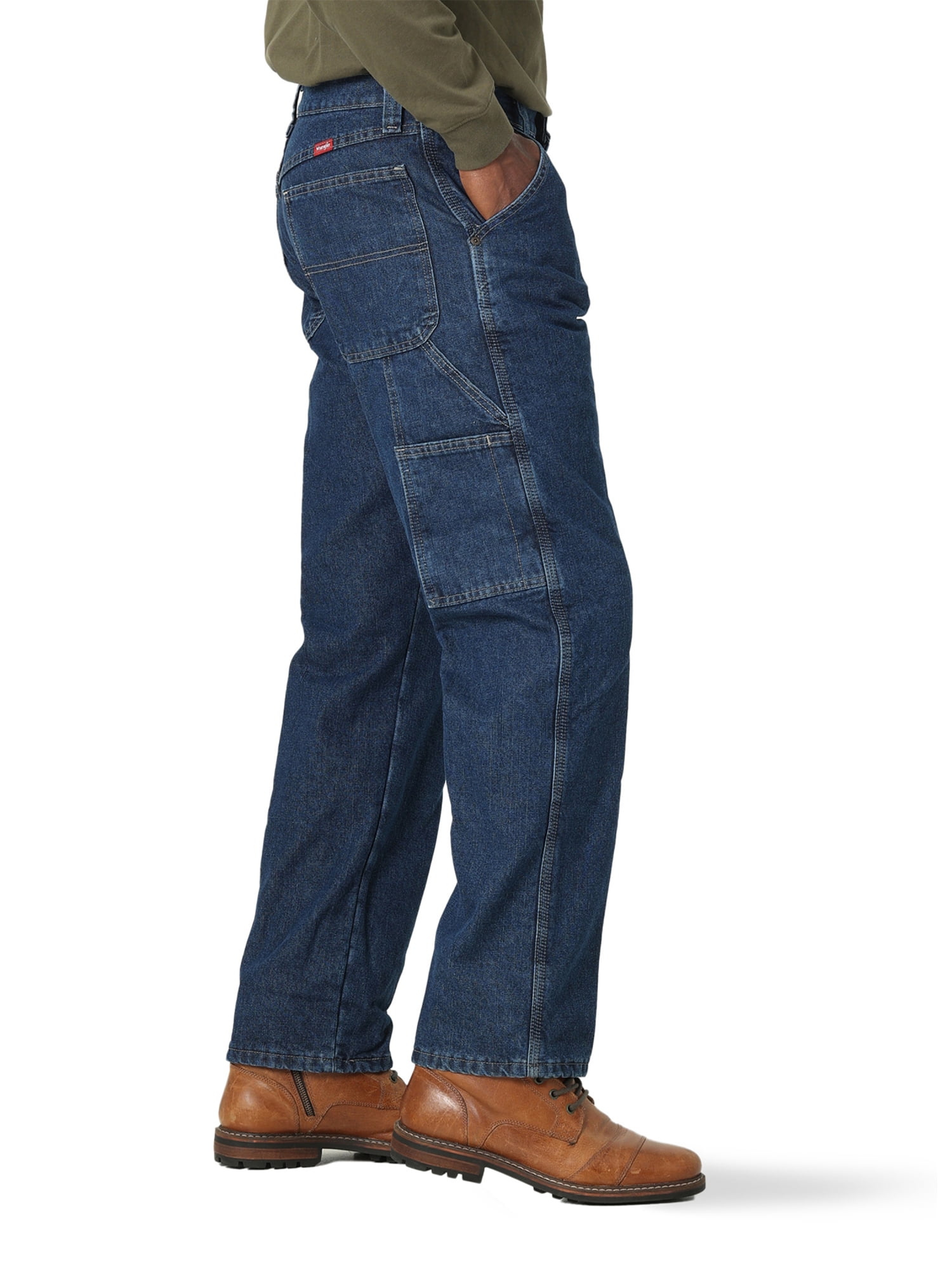 Wrangler Men's Fleece Lined Carpenter Jean 
