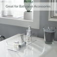 thumbnail image 5 of Simplify 2 Pack Medium 11.6" x 3.7" Rectangular Drawer Organizer, Clear, 5 of 11