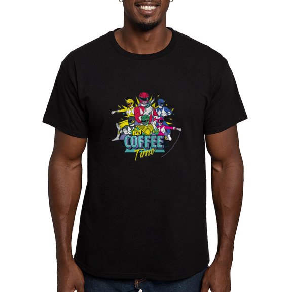 CafePress - Power Rangers It's Coffee Ti Men's Classic T Shirt - Men's Fitted T-Shirt