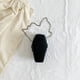 thumbnail image 4 of Bolso bandolera para mujer, estilo moderno, gótico, vintage, con remaches, para mujer (negro), 4 of 8
