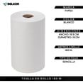 thumbnail image 4 of Toalla en rollo de 160 M certificado TR160 caja con 6 FAPSA TR03606, 4 of 4