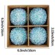 thumbnail image 2 of mfyjkho Paquete de 4 bolas de Navidad para árbol de Navidad, 8 cm, con purpurina, para decorar fiestas., 2 of 2