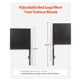 thumbnail image 5 of King Headboard, Adjustable Height Diamond Tufted - W84.1 x H54.33-60.24 x D8.27 in, Cream Linen Upholstered, Bedroom Decor, 5 of 7
