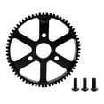 thumbnail image 3 of Engranaje principal de metal de acero 65T, accesorio de pieza de engranaje de motor diferencial 65T RC, engranaje principal RC para 1/10 Control perfke engranaje, 3 of 9