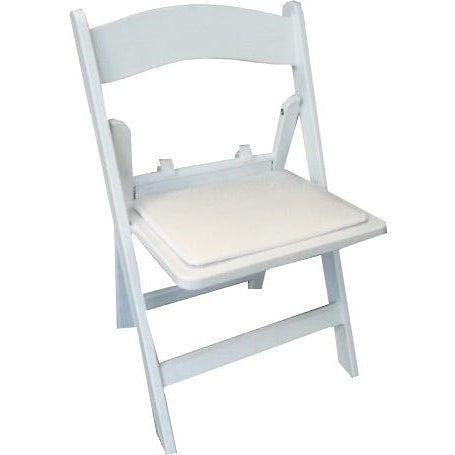 TitanPRO™ Kid's White Resin Folding Chair - 5 Pack