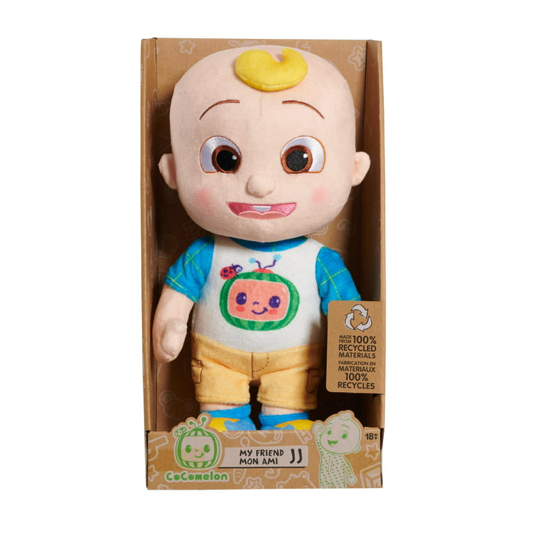 Cocomelon 100% Recycled Materials 13-inch JJ Plush Stuffed Doll, Kids Toys  for Ages 18 Month by Just Play - Yahoo Shopping