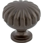 Top Knobs M756 Melon 1-1/4" Mushroom Cabinet Knob From The Oil Rubbed Collection - Bronze