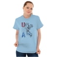 thumbnail image 3 of Popeye the Sailor Man USA Patriot Men's Graphic T Shirt Tees Brisco Brands S, 3 of 6