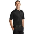 thumbnail image 4 of CornerStone CS412P Mens Select Snag-Proof Pocket Polo T-Shirt, Black - 3XL, 4 of 6