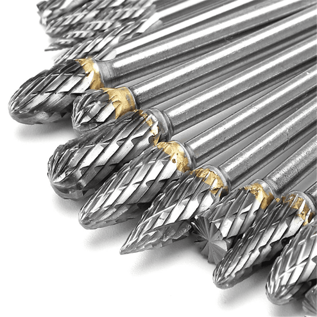 10pcs/set Tungsten Steel Grinding Head Set Carbide Rotary Sharp Hardmetal Burrs 10pcs/set Tungsten Steel Grinding Head Set Carbide Rotary Sharp Hardmetal Burrs