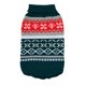 thumbnail image 1 of Suéter navideño para perros y mascotas, ropa cálida y transpirable para mascotas, color verde XS, 1 of 5
