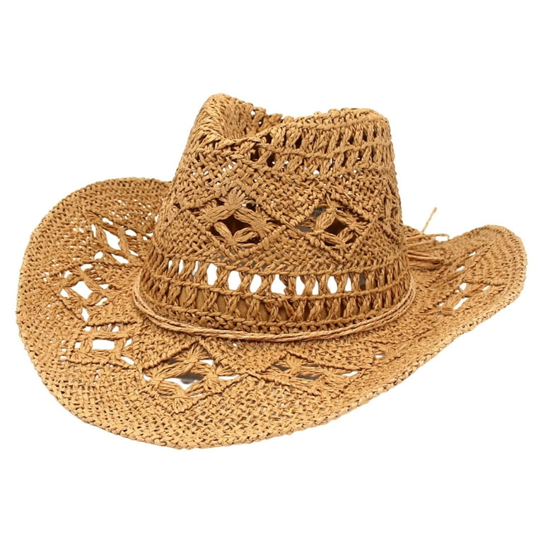 Sun Hats Boho Cowboy Hat Boot Barn Brown Summer Cowboy Cowgirl Hat