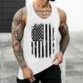 thumbnail image 4 of Eashery Vest T Shirts Men Quick-drying T-Shirts Summer Casual Fishing Vests for Men White XX-Large, 4 of 5