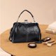 thumbnail image 5 of Xihbxyly Elegante Bolso Geométrico Vintage de Piel Sintética, Bandolera de Gran Capacidad, con Cierre de Hebilla, Imprescindible para El Día a Día de Mujer, Correa Ajustable Incluida., 5 of 6