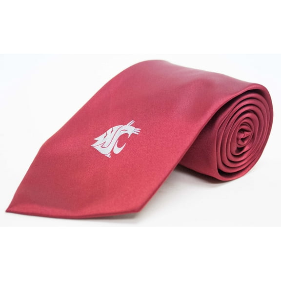 Washington State Cougars Solid Necktie - Donegal Bay - Unisex - One Size