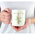 thumbnail image 3 of Koyal Wholesale Ceramic Coffee Mug, Exotic Tropical Monogram, Letter T, 3 of 5