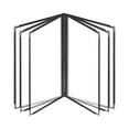 thumbnail image 4 of Soporte Para Menú Esquinas Metálicas Soporte Para Cubiertas De Menú Para Cafetería, Hotel, Restaurante 6 Página 12 Ver SM SunniMix Portada del menú del restaurante, 4 of 8