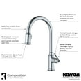 thumbnail image 5 of Karran Usa KKF310SS Auburn 1.8 GPM Single Hole Kitchen Faucet - Stainless Steel, 5 of 5