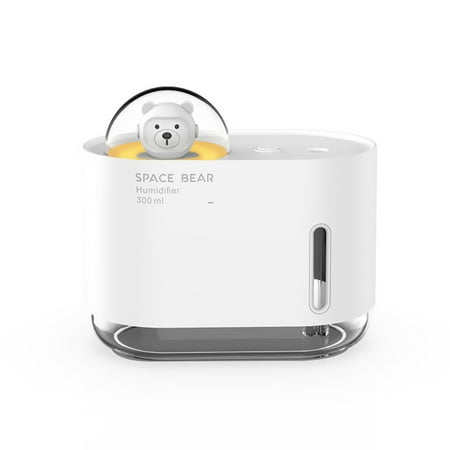 

Portable Cool Mist Humidifier Space Bear Humidifier Usb Mini Household Heavy Fog Aromatherapy Humidifier