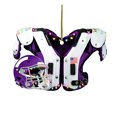thumbnail image 1 of DIY American Football Shoulder Pads And Helmet for Christmas Tree Decoration Car Rearview Mirror Pendant Crafts Collection, 1 of 7