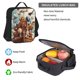 thumbnail image 5 of Disketp Animal Filled Noahs Ark Mochila Estampada de Gran Capacidad con Lonchera y Estuche, Set de 3 Piezas para Estudiantes, 5 of 7