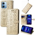 thumbnail image 1 of Funda Cartera FOXDOCK para XIAOMI Redmi Note 12 5G , Flip PU con Relieve de Gatos y Perros, Tarjetero y Soporte, 1 of 6