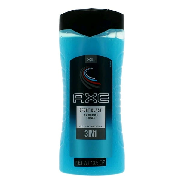 Axe Sport Blast by Axe, 13.5 oz 3 in 1 Body Wash for Men