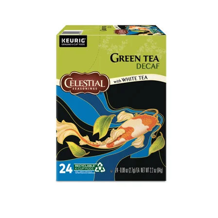 Celestial Seasonings Natural Antioxidant Decaf Green Tea, 24 K-Cup Pods