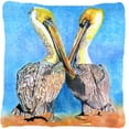 thumbnail image 1 of Pelican Bird Indoor & Outdoor Fabric Decorative Pillow, 1 of 1